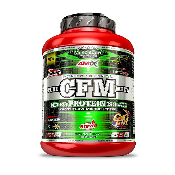 Cfm Nitro Whey Con Actinios 1 Kg. Doble Choco - Amix