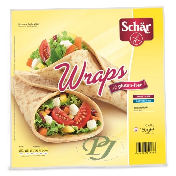Wraps Tortitas 2 Uds. 160 G. - Schar