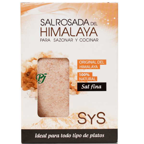 Sal De Cristal Fina Himalaya 500 G. - Sys