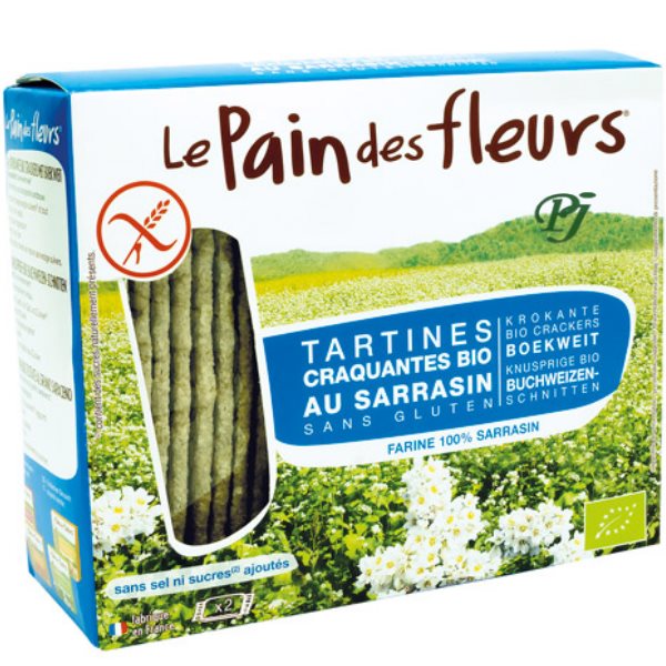 Crackers Sarraceno Sin Sal 150 G. - Le Pain Des Fleurs