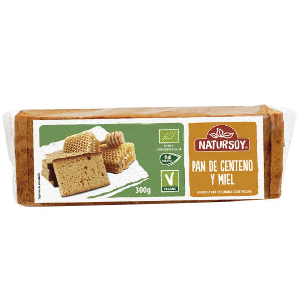 Pan De Centeno Y Miel 300 G. - Natursoy