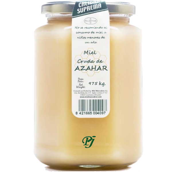 Miel Cruda Azahar 975 G. - Moncabrer