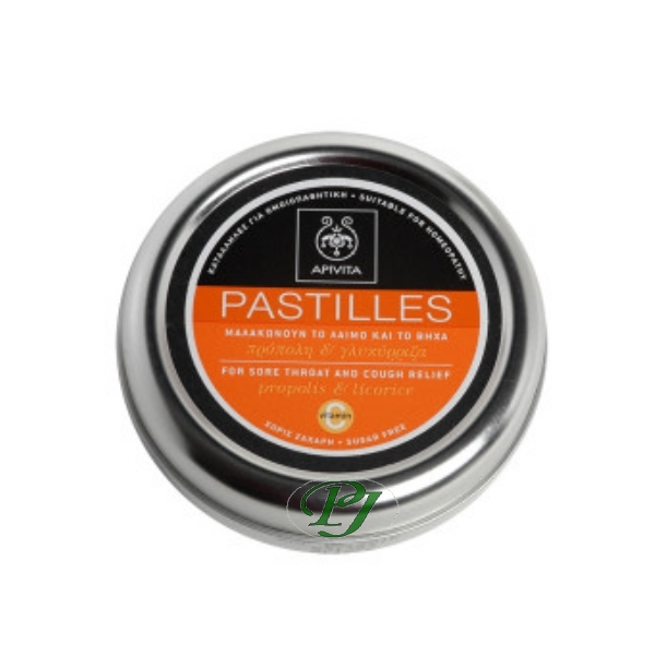 Pastillas Propóleo Regaliz 4,5 G. - Apivita
