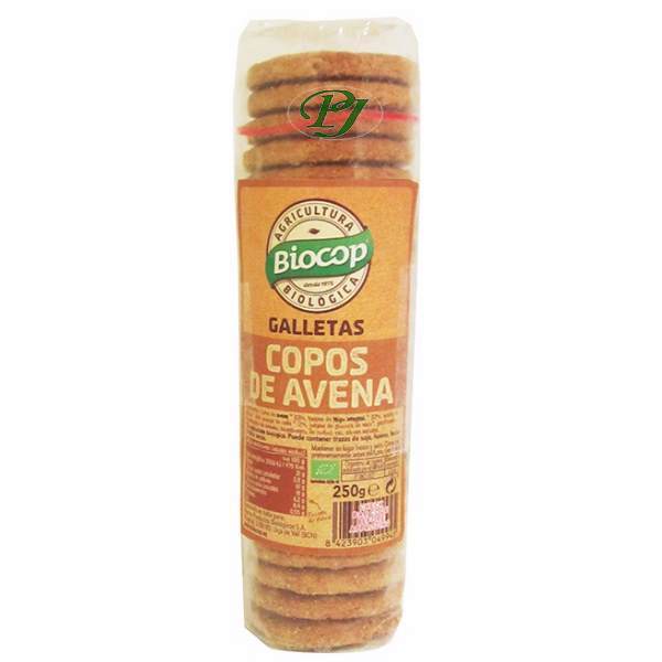 Galletas Copos De Avena Integral 250 G. - Biocop