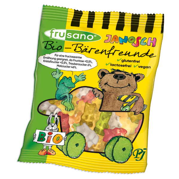 Ositos Sin Gelatina Bio 50 G. - Frusano