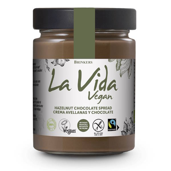 Crema De Chocolate Y Avellanas 270 G. - La Vida Vegan