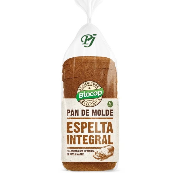 Pan Espelta Integral 84% 400 G. - Biocop