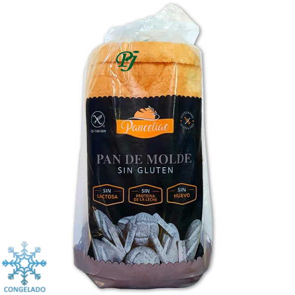 Pan De Molde Sin Gluten Sin Lactosa 400 G. - Panceliac