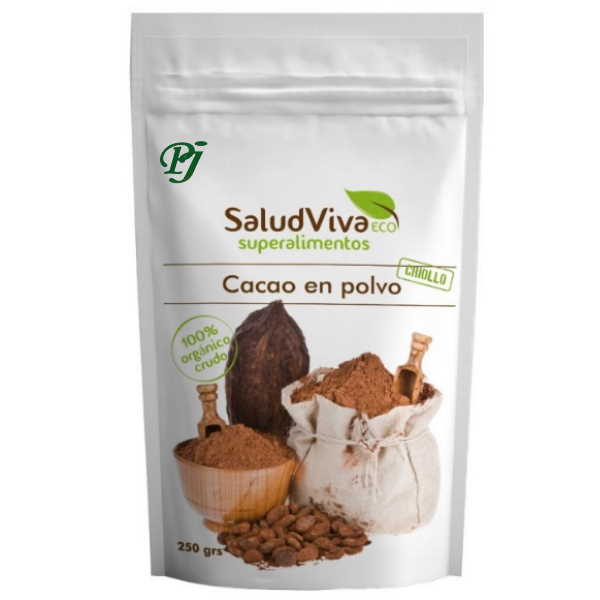 Cacao En Polvo 250 G. - Saludviva