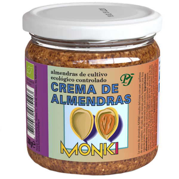 Crema Almendras Bio 330 G. - Monki