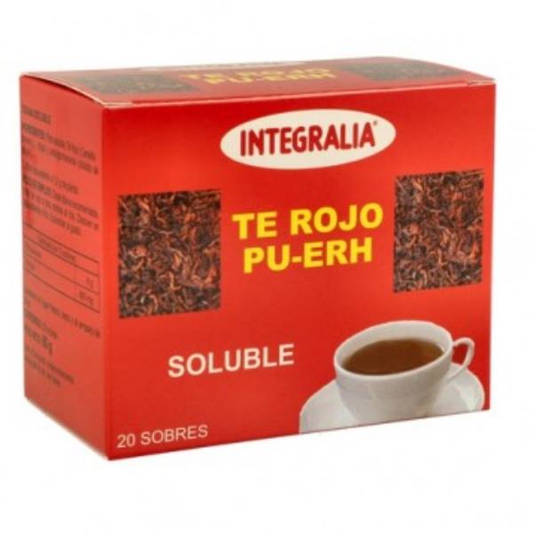 Té Rojo Soluble 20 Filtros - Integralia