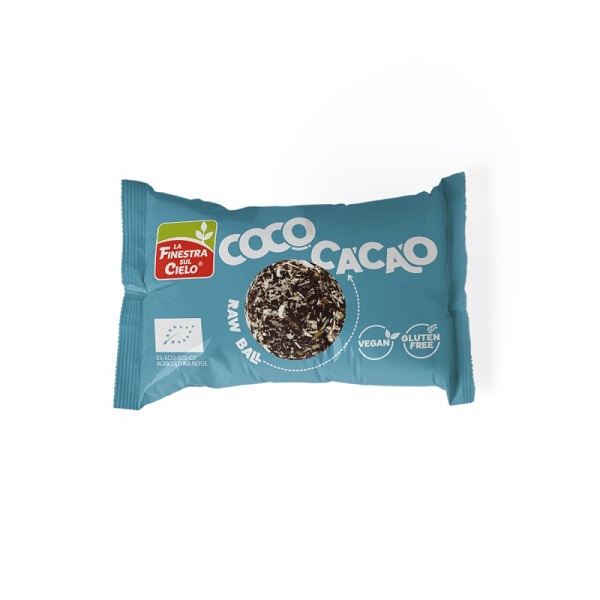 Energy Ball Coco&Cacao Bio Sin Gluten 25 G. - La Finestra