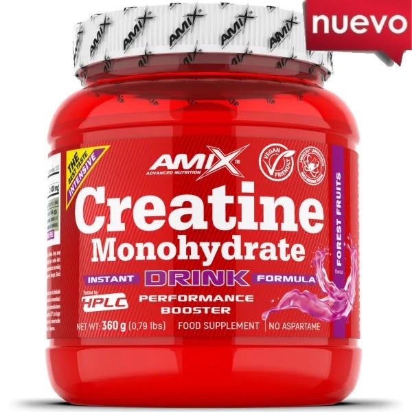 Creatina Monohydrate Drink 360 G. Fruta Bosque - Amix