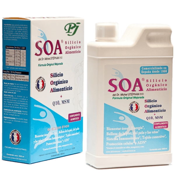 Soa Silicio Orgánico Bebible 1 L. - Dr. Michel Stephan
