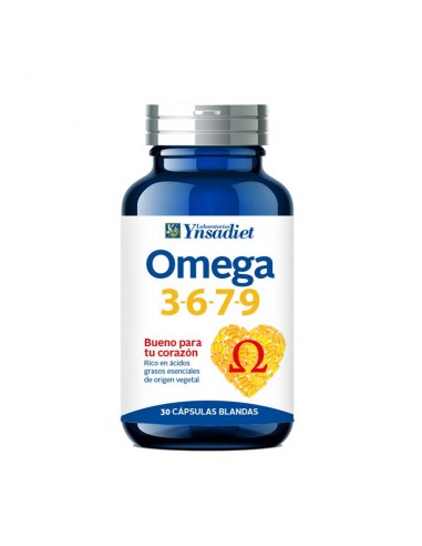 Omega 3 6 7 9 30 Cápsulas Nutriox - Ynsadiet