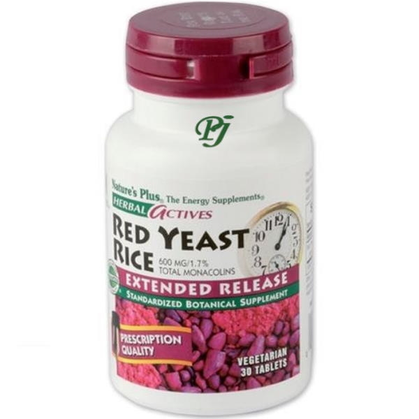 Red Yeast Rice 30 Cápsulas 600 Mg. - Natures Plus
