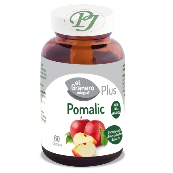 Pomalic Ácido Málico De Manzana 60 Cápsulas - El Granero