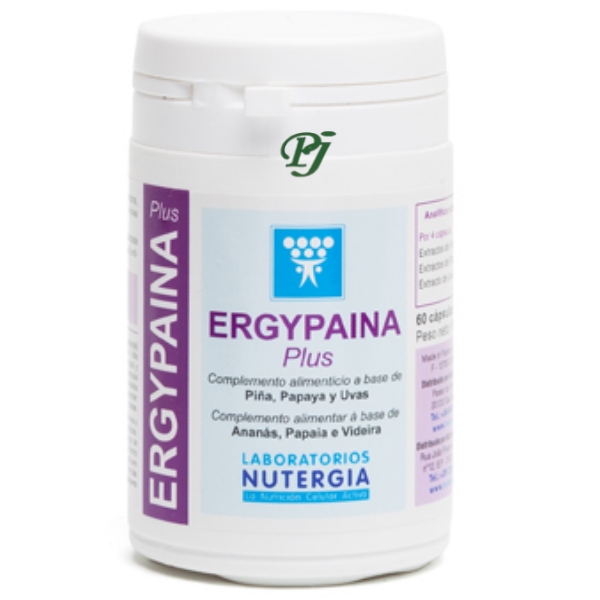 Ergypaina Plus 60 Cápsulas - Nutergia
