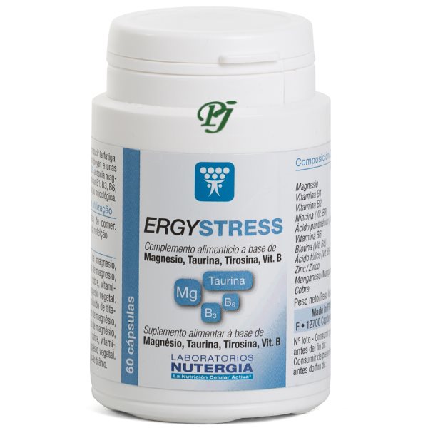 Ergystress 60 Cápsulas - Nutergia