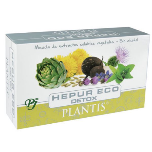 Hepur Eco Ampollas 20 x 10 Ml. Plantis - Artesanía Agrícola