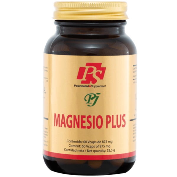 Magnesio Plus 60 Cápsulas 950 Mg. - Ps