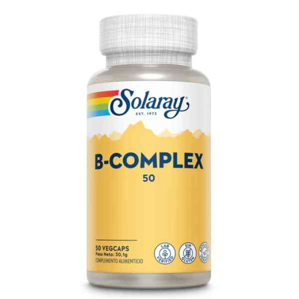 B Complex 50 50 Vegcáps - Solaray