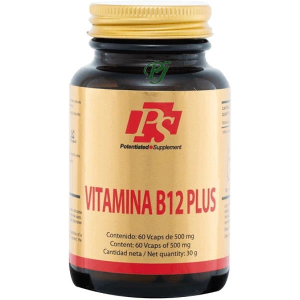 Vitamina B 12 Plus 60 Comprimidos 325 Mg. - Ps
