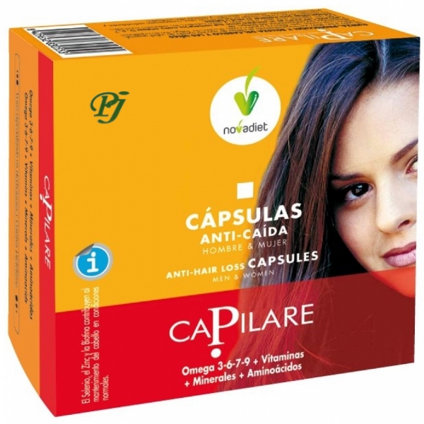 Capilare 60 Cápsulas Anticaída - Novadiet