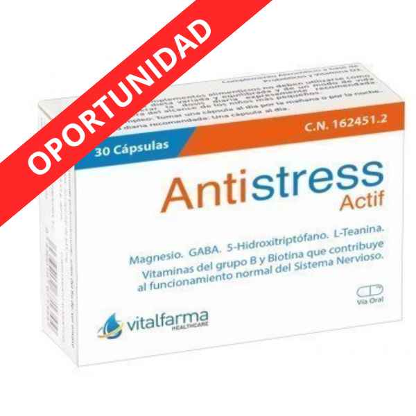 Antistress Actif 30 Comprimidos - Vitalfarma