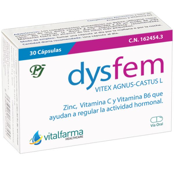 Dysfem 30 Cápsulas - Vitalfarma