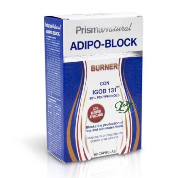 Adipo Block Burner 60 Cápsulas - Prisma Natural