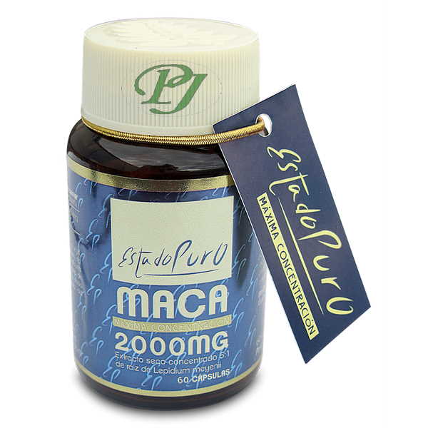 Maca Estado Puro 60 Cápsulas 2000 Mg. - Tongil