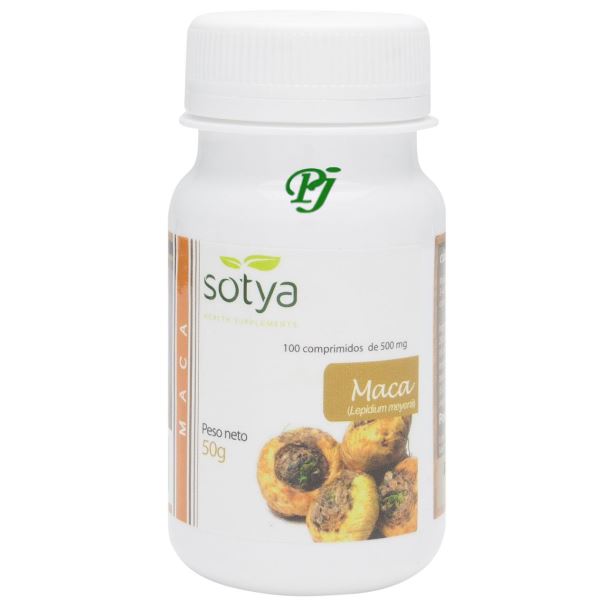 Maca 100 Cápsulas 600 Mg. - Sotya