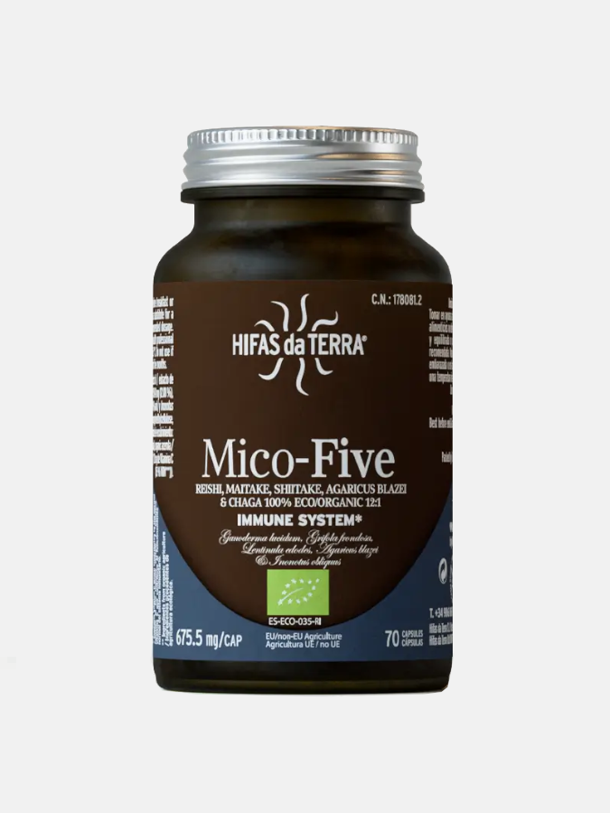 Inmuno Mico Five 70 Cápsulas - Hifas Da Terra