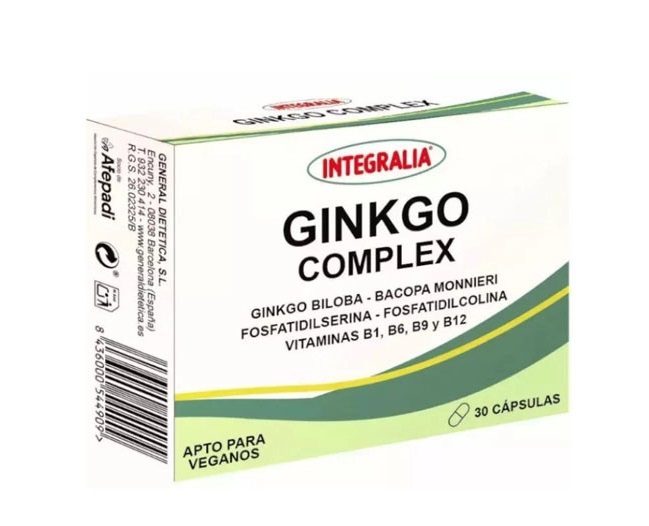 Ginkgo Complex 30 Cápsulas - Integralia