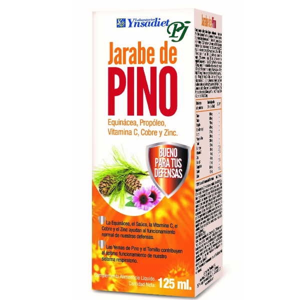 Jarabe De Pino Pino Protect 250 Ml. 0% Azúcar - Ynsadiet