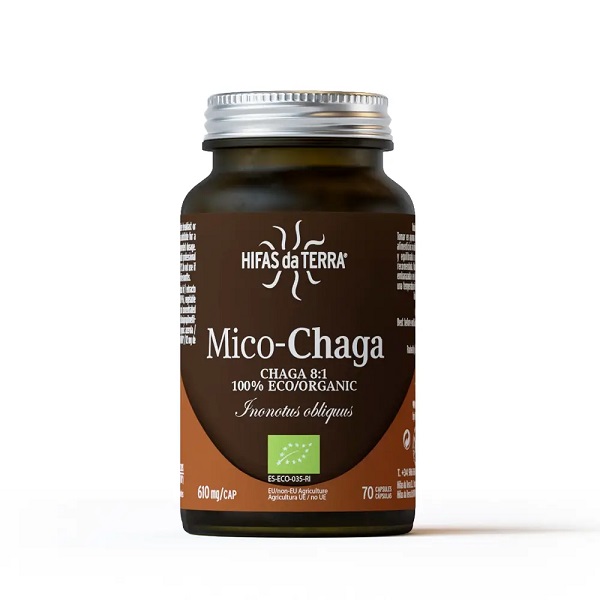 Hdt Mico Chaga 70 Cápsulas - Hifas Da Terra