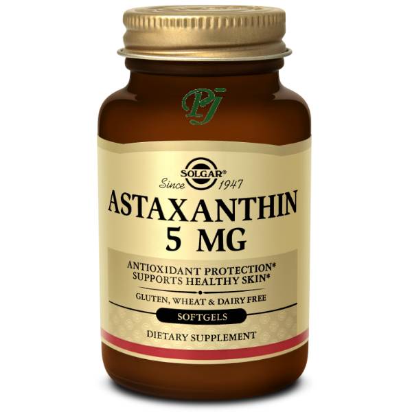 Astaxanthin 30 Cápsulas 5 Mg. - Solgar