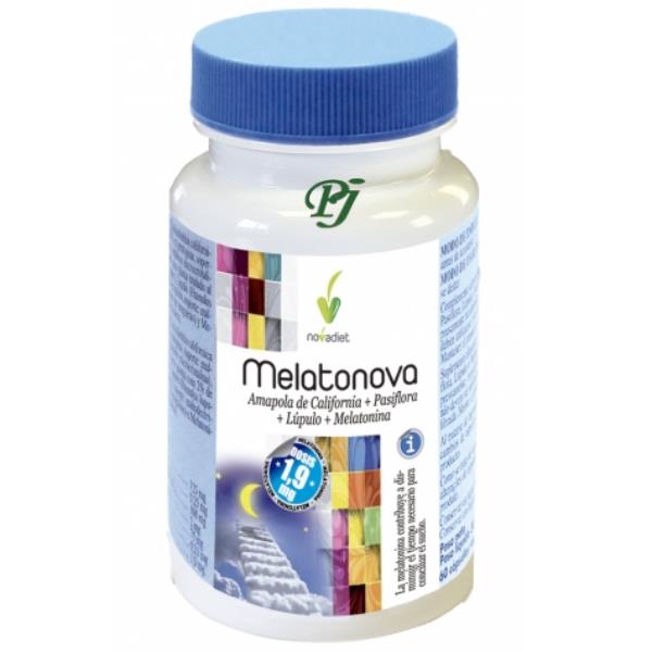 Melatonova 60 Cápsulas 19 Mg. - Novadiet