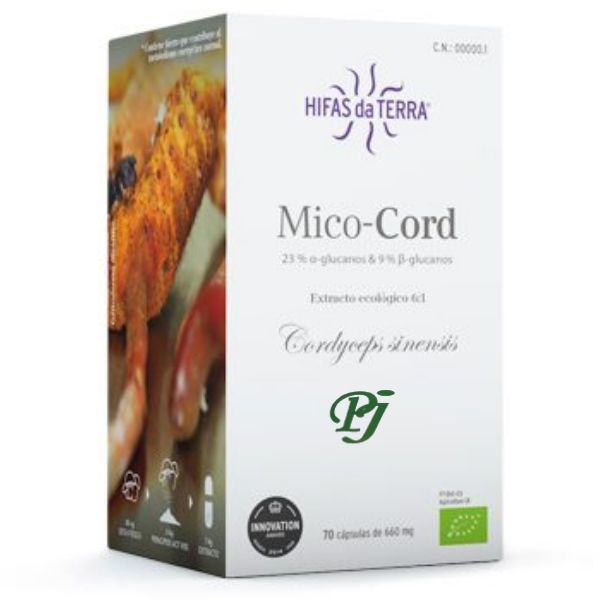Cordyceps Sinensis Mico Cord 70 Capsulas - Hifas Da Terra