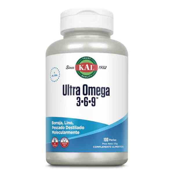 Ultra Omega 3 6 9 100 Perlas - Kal