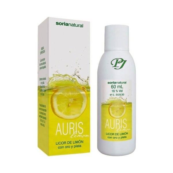 Auris Limón Con Oro Y Plata 60 Ml. - Soria Natural