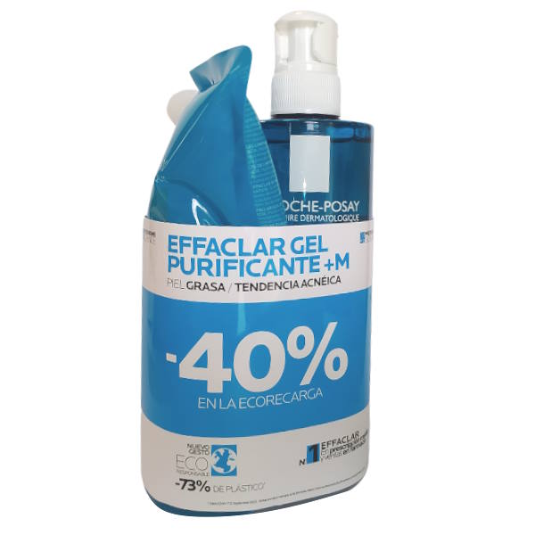 Effaclar Gel Purificante + Recarga 40% Descuento - La Roche