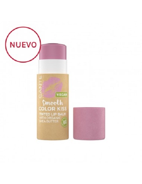 Sante Balsamo Labial Color Kiss 04 Soft Rose