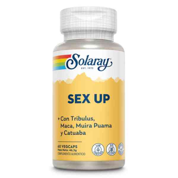 Sex Up 60 Vegcáps - Solaray