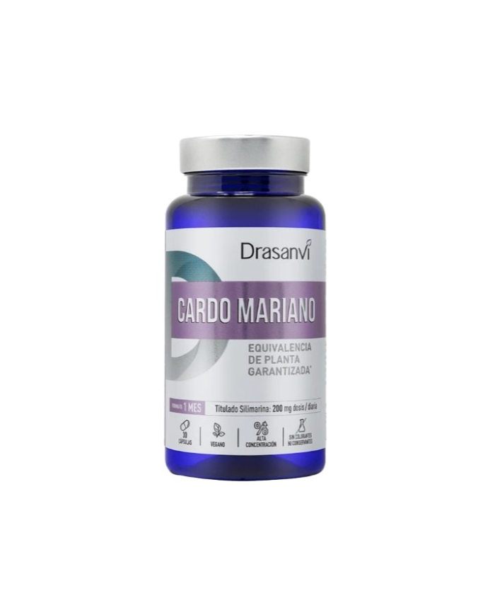 Cardo Maríano 30 Cápsulas Vegetales - Drasanvi