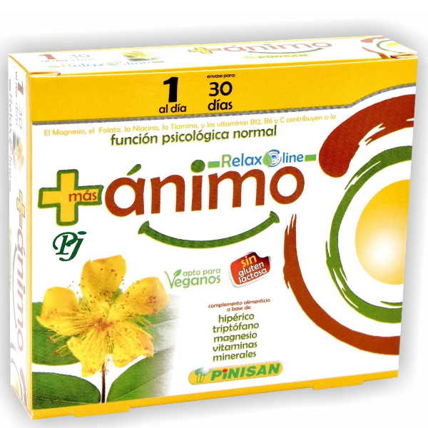 Más Ánimo 30 Cápsulas - Pinisan