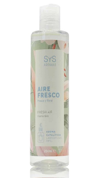 Aroma Lámpara Catalítica 250 Ml. Aire Fresco - Sys