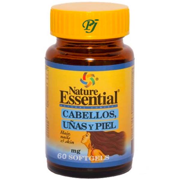 Cabello Uña Piel 60 Perlas 570 Mg. - Nature Essential