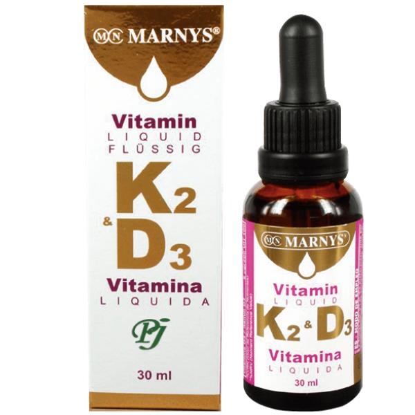 Vitamina K2 & D3 Líquida 30 Ml. - Marnys